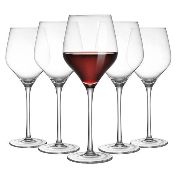 Cristal 16 Oz Ventosas de vino rojo Ventosas de vidrio rojo Bolas de boda