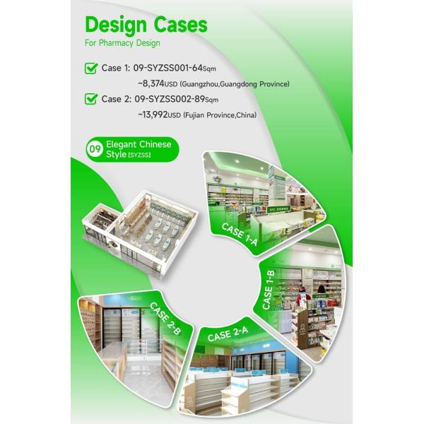 09-SYZSS Diseño de la Farmacia Con Elegante Estilo Chino