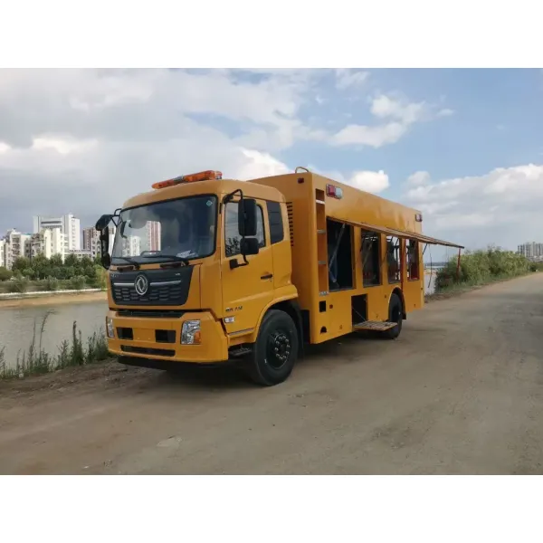 Dongfeng 4X4 Emergency Rescue Truck with Generator and Pump
