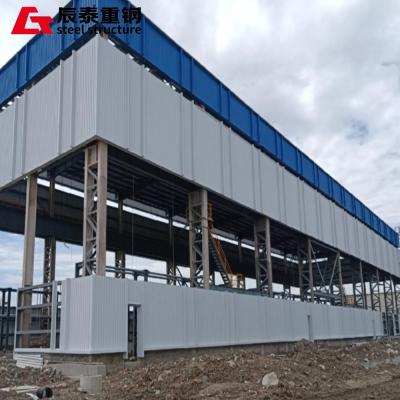 Q235 Q345 Multi Storey Steel Frame Construction For Petrochemical Transfer Station
