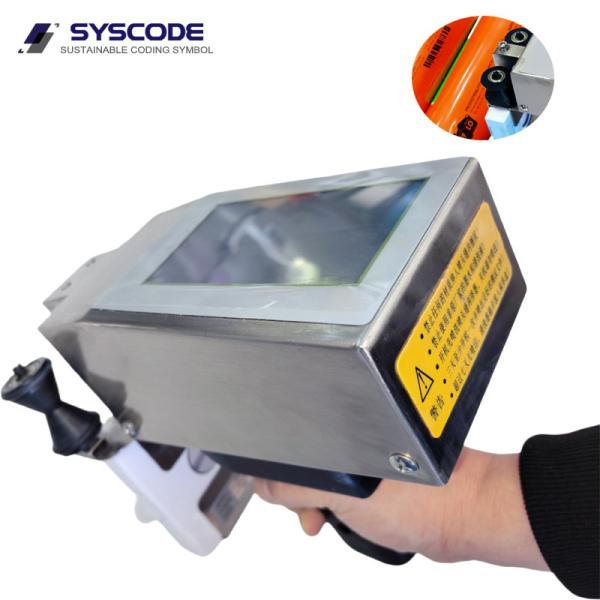 Expiration Dates Handheld Inkjet Printing Machine Easy Integration Compact