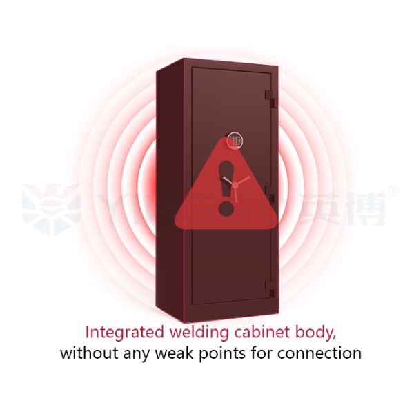Solid Steel Gun Safe Box Solid Steel Heavy Duty Fireproof Protection