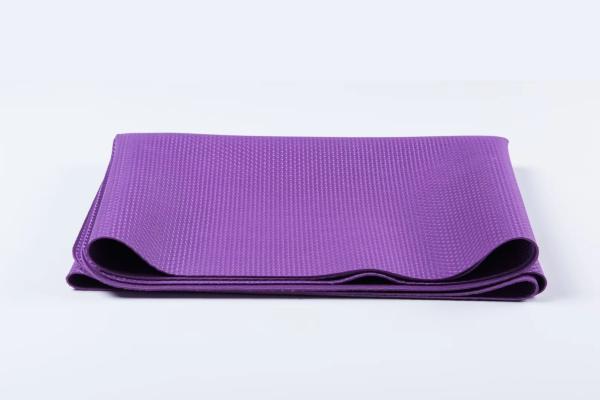 Outdoor Natural Rubber Yoga Mat, Ultra-Thin foldable Mat, Non-slip Portable Yoga/Travel Pad,Hot Yoga Mat-Purple