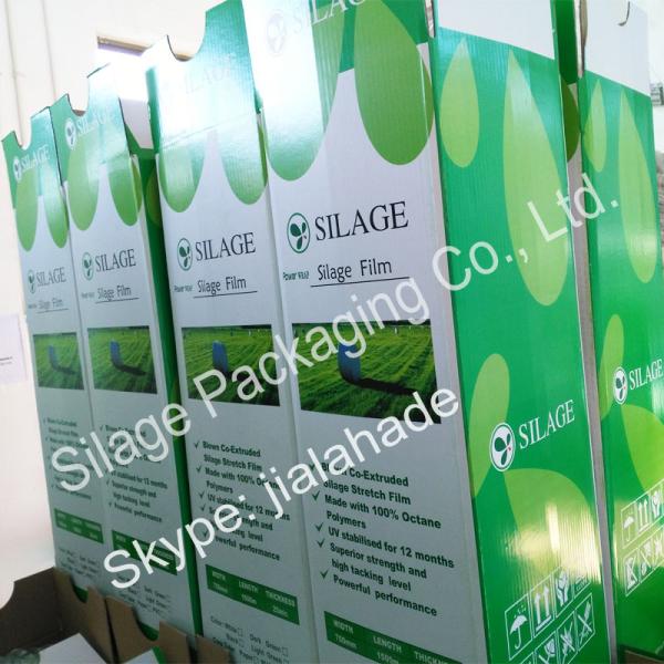 Green film,Silage Wrap Film,750mm/25mic/1800m,hot sale Wrap Silage,Hay,Bale,Agriculture,Straw,Grass