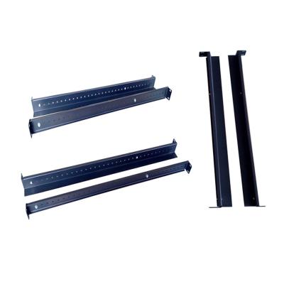 Flexible Length Wall Support Bracket Adjustable Sliding Rails For 100mm 2 Post Open Racks