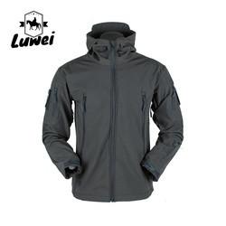 Manufacturer Winter Black Long Parka Fur Utility Trench Hooded Soft Shell Sport Oversize Loose Coat Men Jacket with Pocket