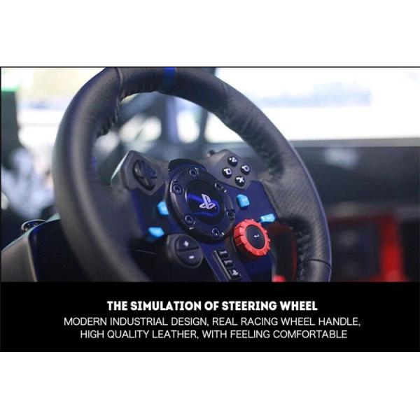 3 Screen Dynamic Car Driving Simulator Machine 6 DOF Linkable