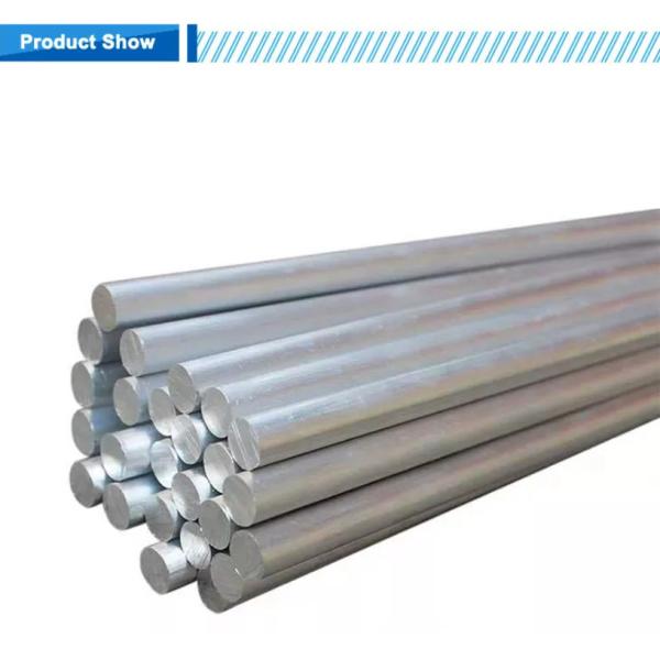 7068 T6511 barra de alumínio contínua 6mm boleto 7075 T6 redondo de alumínio