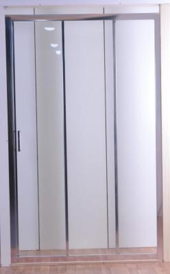 O perfil 1Pc do cromo fixou a porta de vidro do chuveiro, portas do chuveiro do banheiro