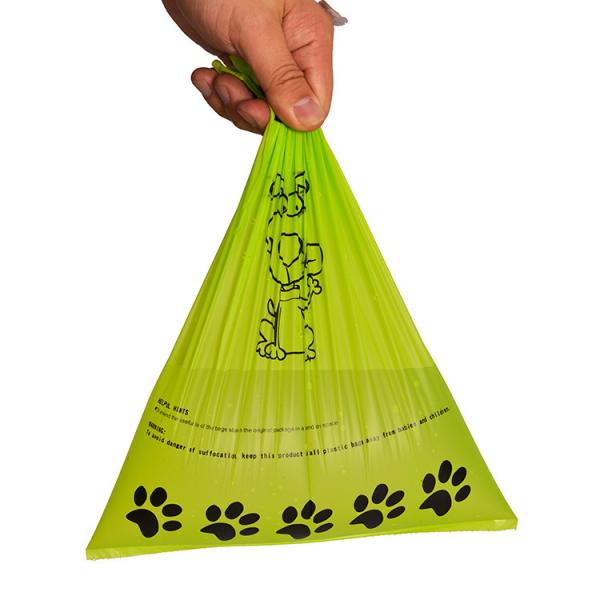 Pet Supplies Cleaning Products Biodegradable Plastic Compostable Pet Poop Bags (20pcs per roll )