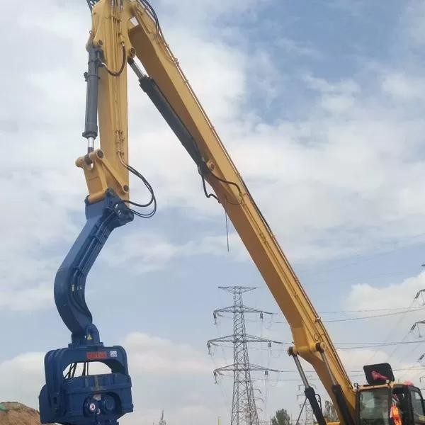 40 Ton Excavator Long Reach Boom Stick Boom Excavator HD785 Hammer