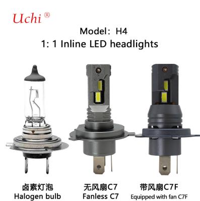 3200LM LED Car Headlights For High Brightness And Strong Focusing