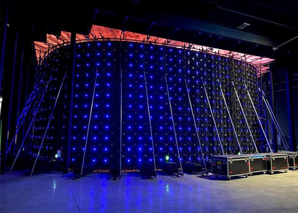 P4.81 Outdoor Rental LED Displays Low Power Consumption Low Heat Dissipation