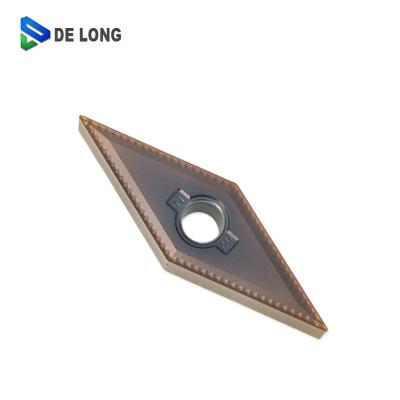 VNMG160402N-DM Turning Carbide Insert PVD Coating For Stainless Steel Parts
