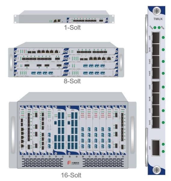 8 *1.25G SFP Slot to 1*10G XFP Slot Line card   (Support 6U/2.5U/1U management Rack)