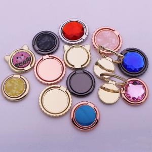 Sublimation-Ready Ring Clip Blanks Customizable Phone Ring Stand