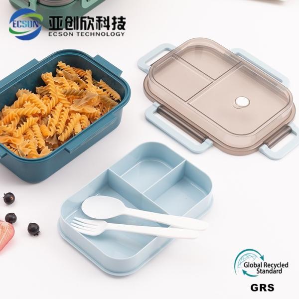 OEM Injection Molding red food PP Bento boxes