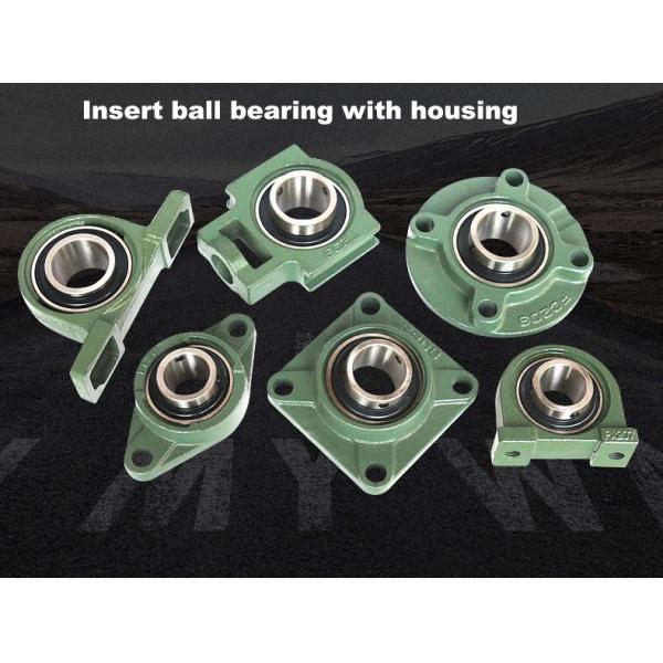 Reinforced High Temperature Pillow Block Ball Bearing , Agricultural Bearing