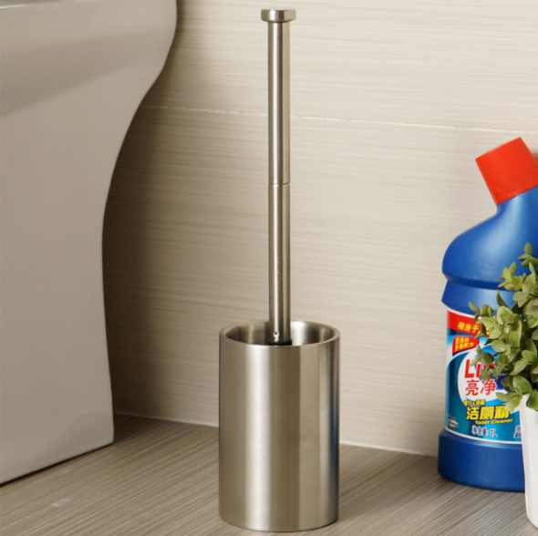 Morden Toilet Cleaner Holder Long Handle Standing Bowl Cleaner  For Hotel Motel Apartment