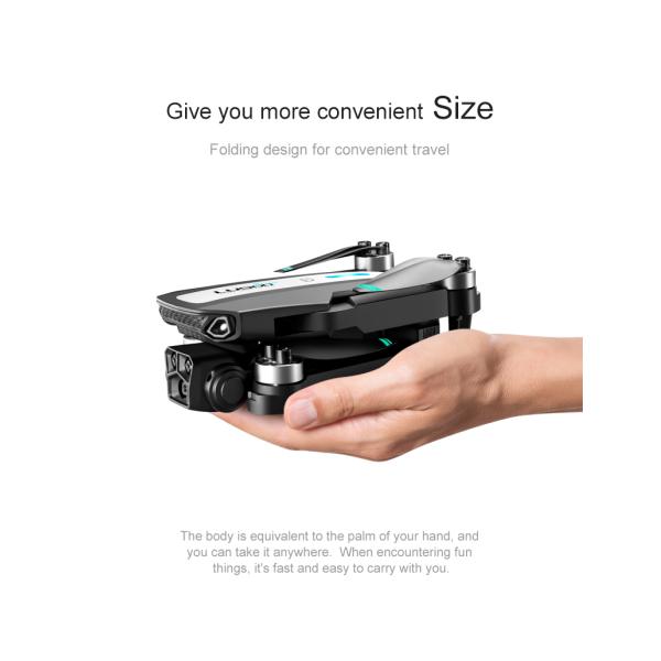Lu900 Mini Drone 4k Dual Camera Drone With 5g Wifi Fpv Abs Remote Control Toys 100m Image Transmission Distance Yes Gyro