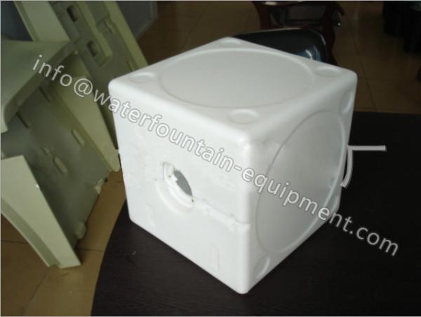 Multi Colors LED Cube Chair For Bars , Outdoor Area UV Resistant Light Up Cube Seat