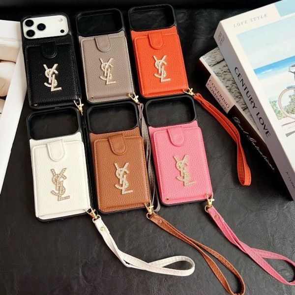 Saint Laurent Card Slot Phone Case