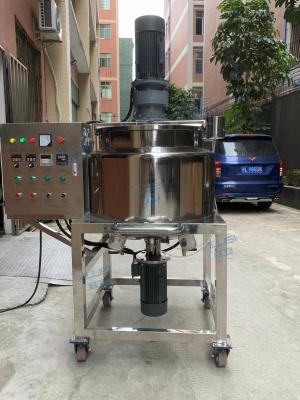 machine cosmétique de mélange de nettoyage liquide de mélangeur d'agitateur de la main 200L de savon de shampooing de réservoir automatique détersif de homogénisateur