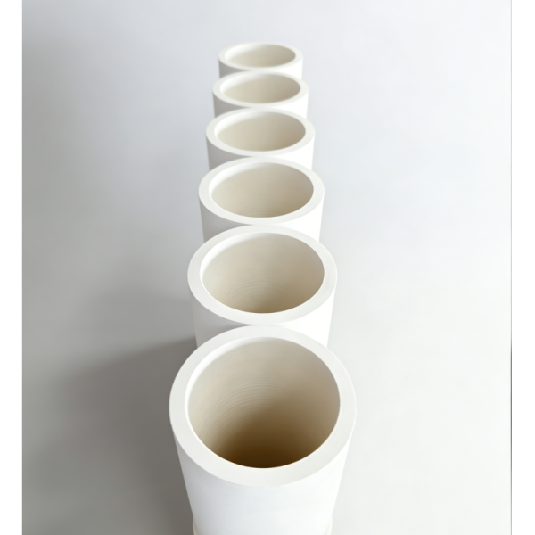 Porous Alumina Ceramic Fiber Shapes Pipe For Furnace Refractory OEM