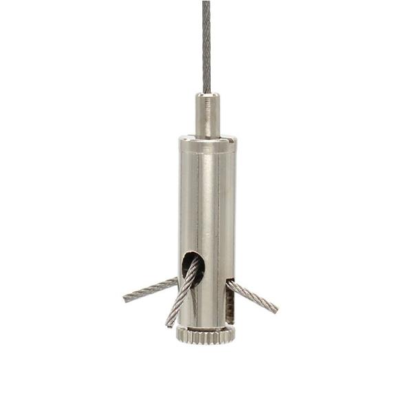 Customized Brass Cable Gripper Lighting Space Saving Easy Maintenance With Removable Cable Retention