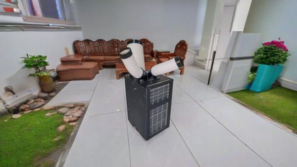 Comodamente portátil punto de enfriamiento punto de aire acondicionado áreas de oficina temporales