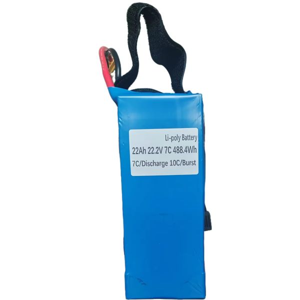 ArcoSky FPV Racing Drone Battery 22.2V 7C High Capacity 6S 22000mAh LiPo Battery