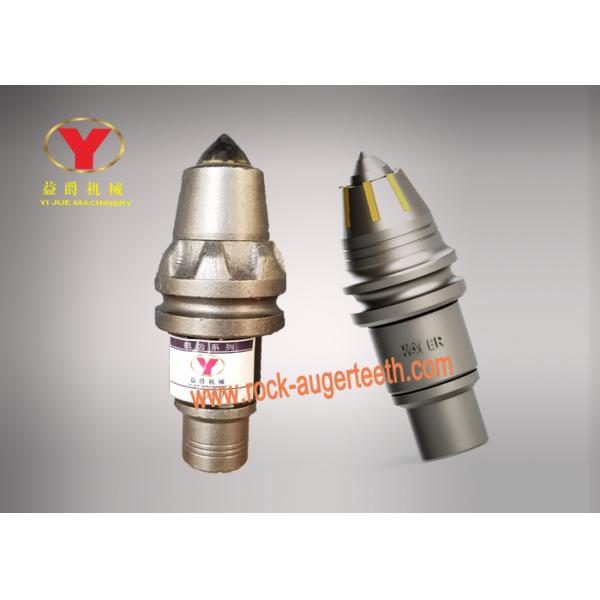 Durable Foundation Drilling Tools , Rock Auger Teeth For Soft / Hard Soil Layer