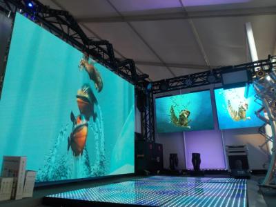 Pantalla Indoor LED Screen Hire 3.91mm Die Casting Aluminum Material