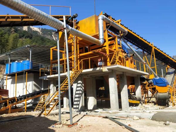 AC Motor Cone Crusher Jaw Crusher Plant 500 Tph For Chemical Industry