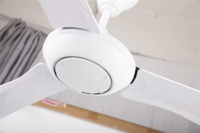 Ventilateur de refroidissement à moteur électrique à courant continu moderne, lampe ABS, lampe de plafond en plastique avec lumière