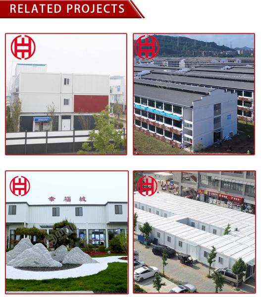 Modern Design 20FT Prefab Houses Big Container Homes 3 Bedroom House with OEM/ODM