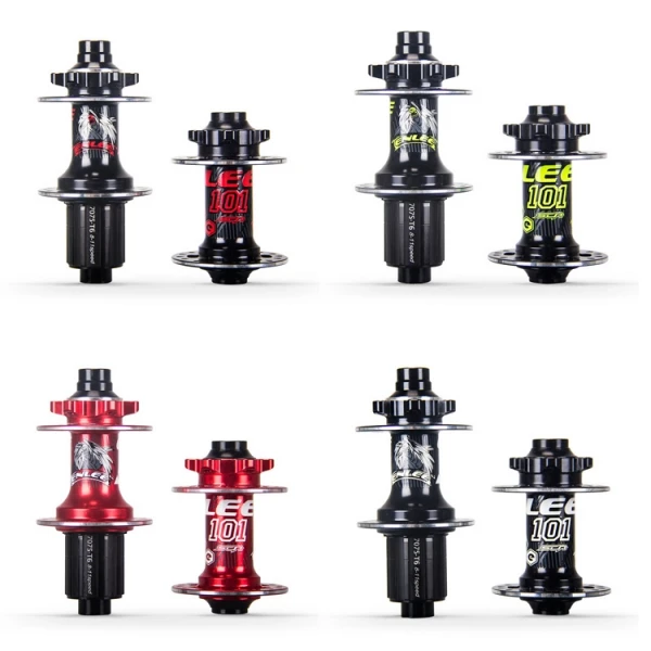 Six-nail Disc Brake 32 Holes Thru Axle QR Bicycle Hub Set for Quick and Easy Release