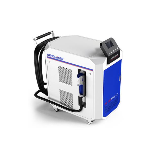 Handheld Laser Rust Cleaning Machine , 2000w Laser Rust Removal Machine Purple Horn