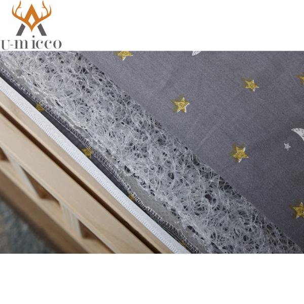 Anti-Bacterial Washable Crib Mattress POE Baby Mattress With Cover And Zipper