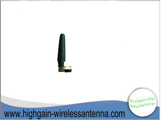 50.5 mm short Black Vertical Rubber Duck Antennas / Terminal Antenna 315MHZ