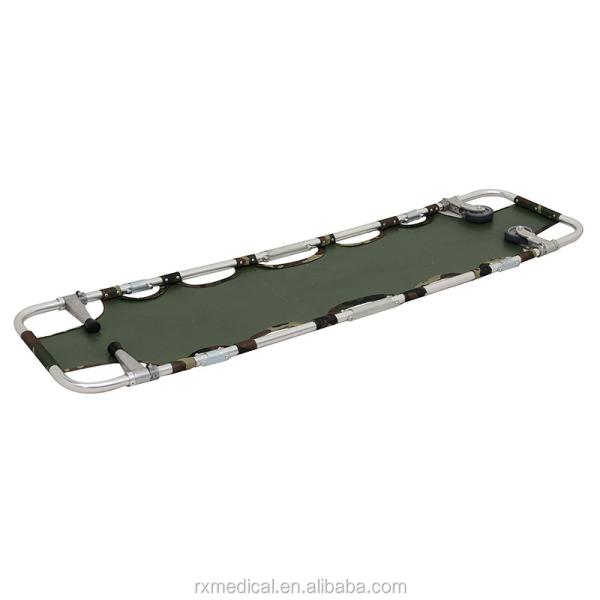 Folding Hospital Patient Stretcher 159kg Capacity And CE Certificate