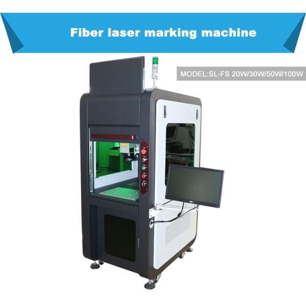 Industrial Metal Fiber Laser Marking Engraving Machine Raycus / IPG / JPT Laser with EZCAD
