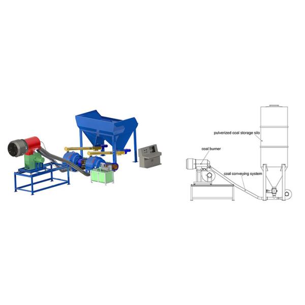 Queimador de carvão pulverizado de uso duplo de carvão e gás