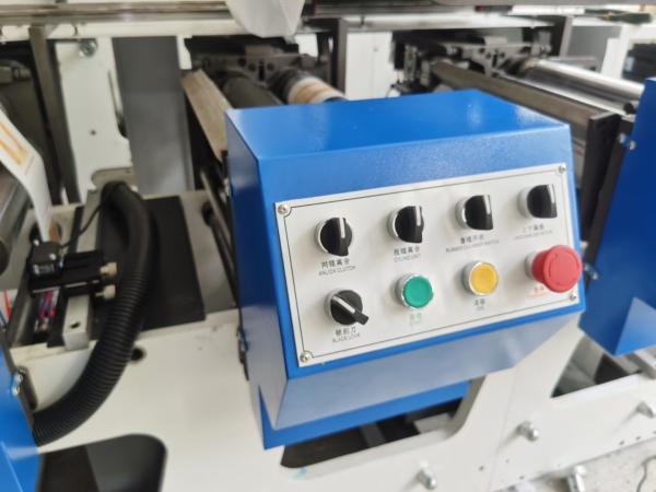520mm Inline Printing Machine , 3 Color Opp Film Flexo Printing Machine