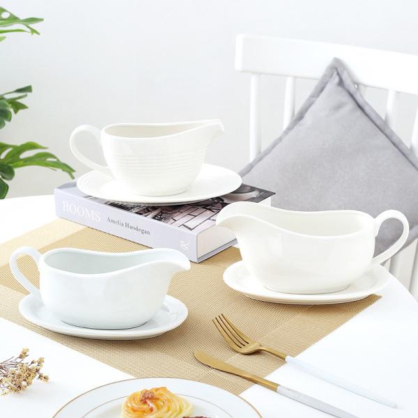 Tableware Accessories White Juice Bucket Sauce Dipping Pot Hotel