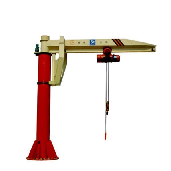 10 Ton Electric Column Mounted Lifting Jib Crane For Workshop  AC220V - 415V