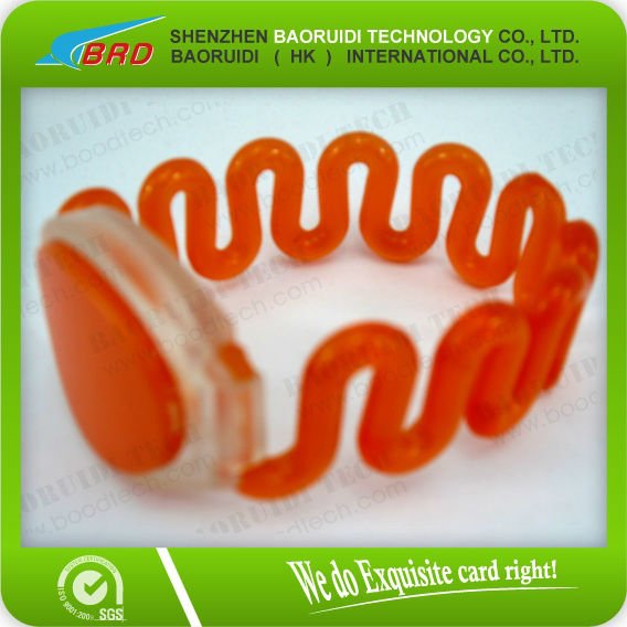 Water proof RFID Silicone Wristband