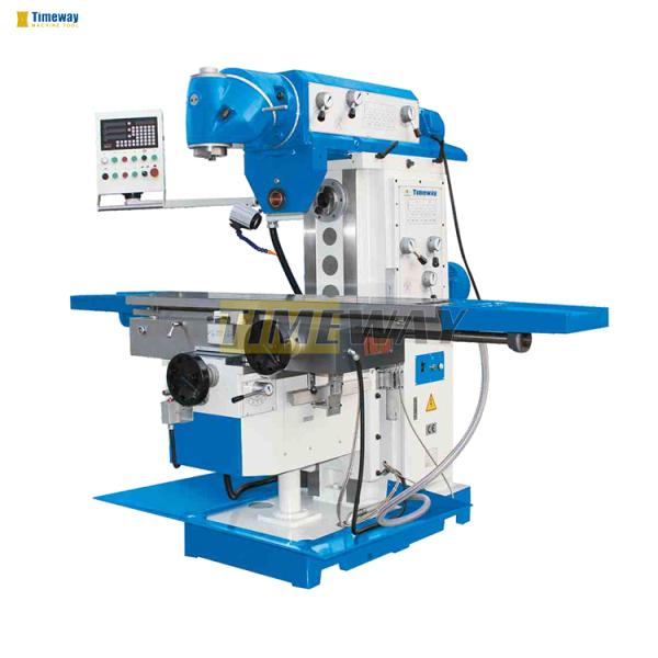Customizable Swivel Head Manual Knee-Type Milling Machine with High Productivity