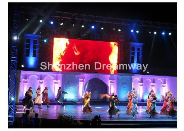 Indoor Full Color P 6 Epistar SMD3528 LED Screen Rental For Show , S-VIDEO COMPOSITE VIDEO