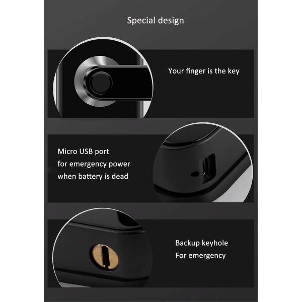 Замка Wifi отпечатка пальцев домашней безопасностью замок входа умного Keyless с картой IC кнопочной панели для